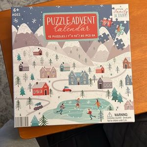 Puzzle advent calendar